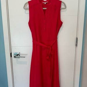Sleeveless Red Dress by Nanette Lepore
